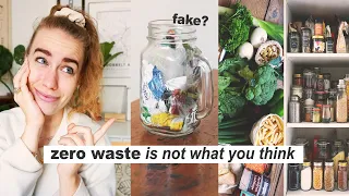 12 ZERO WASTE MYTHS DEBUNKED // hot takes and unpopular opinions about the zero waste movement