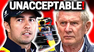 BAD NEWS for Perez After Brutal Redbull Statement!