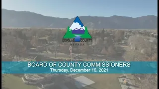 Board of County Commissioners | Thursday, December 16, 2021