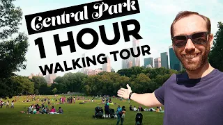 Central Park HIGHLIGHTS TOUR (How to See All the Cool Stuff in 1 Hour)