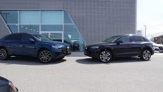 Audi Q8 vs SQ5 Size Comparison Pt.2