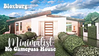 Roblox Bloxburg - No Gamepass Budget Minimalist House - Minami Oroi