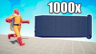 1000x OVERPOWERED SKEWER THROWER vs UNITS - TABS | Totally Accurate Battle Simulator 2024