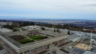 Mavic Pro --- 4K video shot -- SFU Burnaby, BC