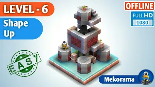 Shape up 6 : Mekorama story new Level-6