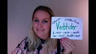 Video 220 VERBTIDER PÅ NORSK (presens futurum perfektum osv.....)