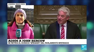 Informe desde Londres: se retira el icónico 'speaker' del Parlamento británico