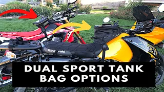 Tank Bags -Nelson-Rigg Hurricane Dual Sport/Enduro VS. Nelson-Rigg Trails End Adventure