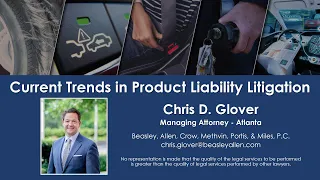 Auto Products Liability - How to Turn a Car Wreck into an Auto Product Case Webinar