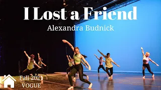 I Lost a Friend (Contemporary, Fall '21) - Arts House Dance Company