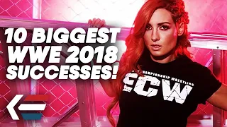 Top 10 WWE Successes of 2018! | Becky Lynch, Drew McIntyre, & More! | WrestleTalk