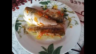 "Консерва" из плотвы за 4 часа!! Рецепт вкусной рыбки.