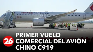 CHINA | Primer vuelo comercial del avión chino C919