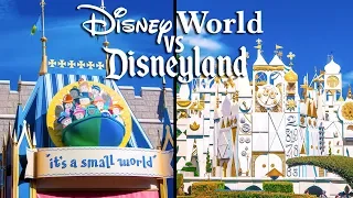 Top Walt Disney World Rides vs Disneyland Rides Pt 3 -  Fantasyland