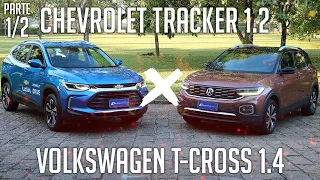 Comparativo: Chevrolet Tracker 1.2 x Volkswagen T-Cross 1.4