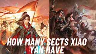 Battle Through the Heavens how many Sects Xiao Yan have