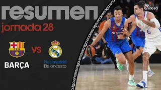 Barça - Real Madrid (108-97) RESUMEN | Liga Endesa 2021-22