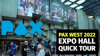 PAX West 2022 - Expo Hall Quick Tour - 4K