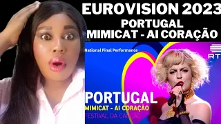 Mimicat - Ai Coração | Portugal | National Final Performance | Eurovision 2023 Reaction