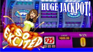 🔴Massive Jackpot!  CAN YOU WIN ON A CRUISE SHIP? Heck YES! Double Diamond, Triple Strike & and More!