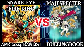 Snake-Eye Fire King vs Majespecter | Dueling Book
