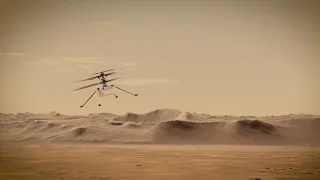 Der Erste Hubschrauber auf dem Mars hat nach der Landung mit uns Kontakt aufgenommen!