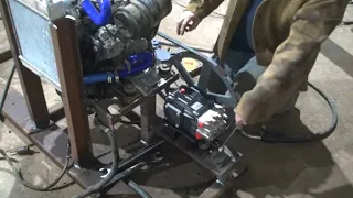 Building kubota diesel hot pressure washer part 2