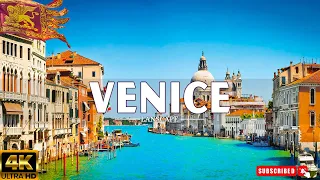 TRAVEL AROUND VENICE 4K UHD | Wonderful Natural Landscape With Calming Music For New Fresh Day 4K