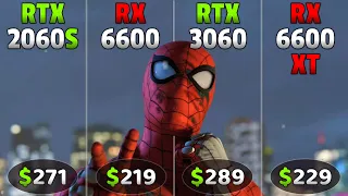 RTX 2060 Super vs RX 6600 vs RTX 3060 vs RX 6600 XT | Ultimate Comparison🔥