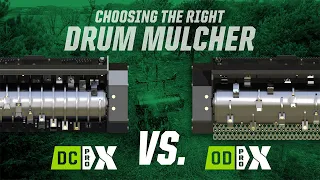 Choosing the Right Drum Mulcher - Depth Control Vs. Open Drum