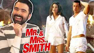 MR AND MRS SMITH MOVIE REACTION FIRST TIME WATCHING!
