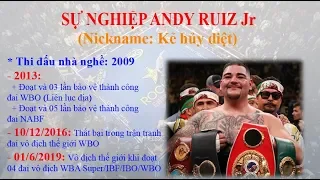 Andy Ruiz Jr - Sự nghiệp Quyền Anh [Pro.Boxing]