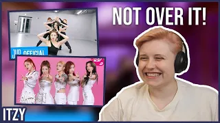 REACTION to ITZY - 마.피.아. IN THE MORNING RELAY DANCE & DANCE PRACTICE (MOVING VER.)