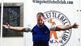 Ivan Denisov | 85 reps in jerk with the 36 kg kettlebells in 5 minutes (2014)