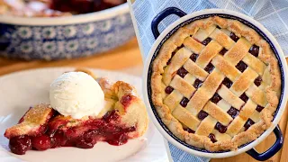Twin Peaks Cherry Pie Recipe | ASMR Cooking