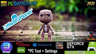 Little Big Planet PC Gameplay | RPCS3 2021 Latest | Playable | PS3 Emulator Performance Test | 1080p