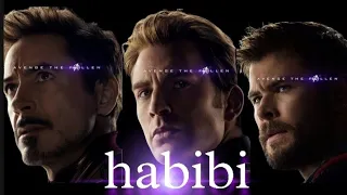 habibi ft.avengers 🔥🔥 | Tony 🔥🔥 | Thor ⚡ | captain 🇺🇲 | za remi