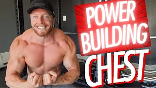 Powerbuilding Training Fusion Program Chest Day | Bench Press Tips For Strength & Size