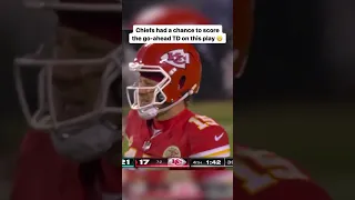 MARQUEZ VALDES SCANTLING DROPPED GAME WINNING TOUCHDOWN Chiefs vs Eagles #nfl #shorts #chiefs