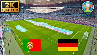 🔥 PES 2021 - Portugal Vs Germany ⚽ Euro 2020 • Next Gen Realism Mod Gameplay • Allianz Arena