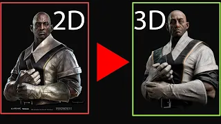 Turning Your 2D  Character into 3D