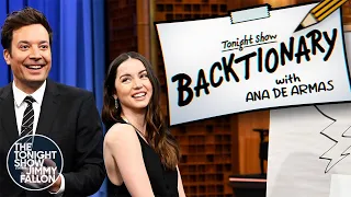 Backtionary with Ana de Armas | The Tonight Show Starring Jimmy Fallon