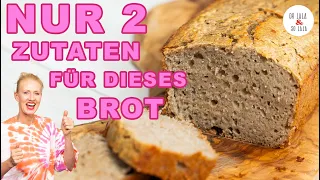 NUR 2 ZUTATEN ⭐️ weltbestes Brot ✅ MEGA knusprig & köstlich❗️selber backen - einfach & preiswert 💚