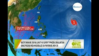 One Western Visayas: Bagyo Mawar, Liwat nga Nangin Super Typhoon Samtang Nagapalapit sa PAR