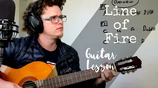 José González - Line of Fire Guitar Tutorial