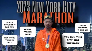 My First World Major | 2023 New York City Marathon