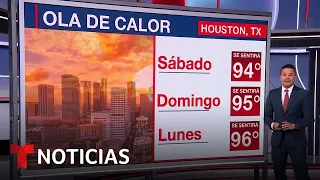 Houston tendrá que recuperarse en medio de una agobiante ola de calor | Noticias Telemundo