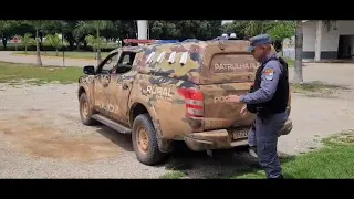 Foragido foi preso em uma das estradas vicinais do Assentamento São Pedro