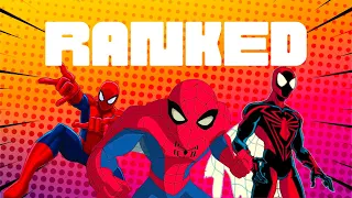 Ranking the best Spiderman Animated shows