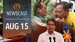 Rappler Newscast: Binay on Cha-cha, West PH sea, Yudhoyono's final address